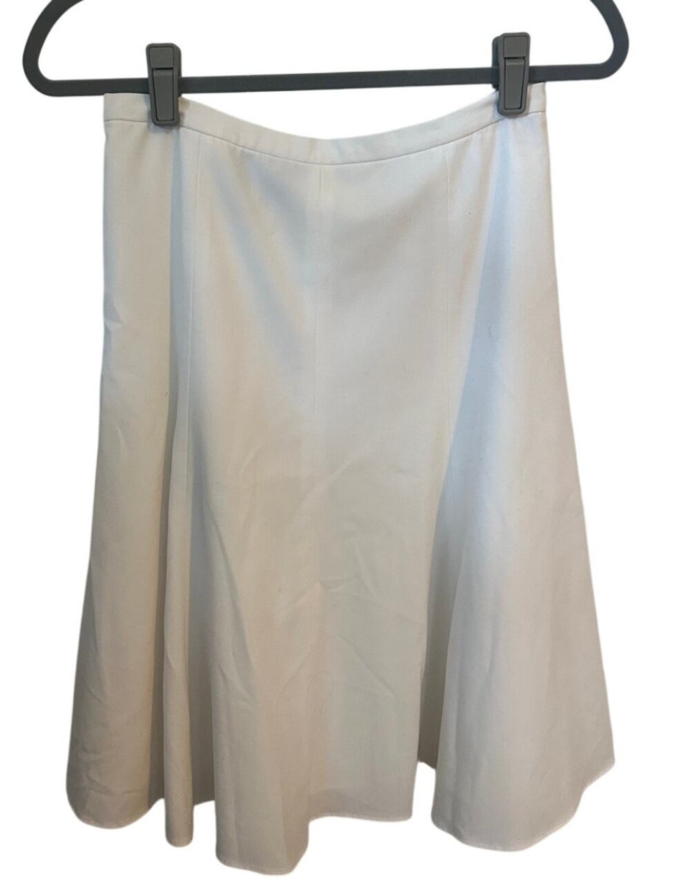 Jones New York Collection White Paneled Skirt, Size 2P
